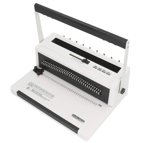 Ndnczdhc -Bindungsmaschine, 34 Loch 3: 1 Pitch Comb Binding Machine 120 Blätter 80G Papierbindungskapazitätsdraht Bindemittel für A4 A5 Papier Ndnczdhc -Bindungsmaschine, 34 Loch 3: 1 Pitch Comb Binding Machine 120 Blätter 80G Papierbindungskapazitätsdraht Bindemittel für A4 A5 Papier von NDNCZDHC
