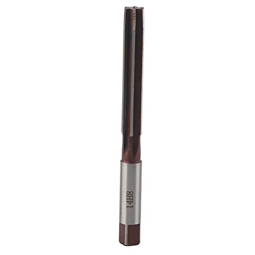 Ndnczdhc Chucking Reamer 14mm H8 Metrik HSS Gerade Parallel Fulte Engineering Rohrbohrer Hand -Reamer -Werkzeug zum Bohren von Holz, Kunststoff, Metall von NDNCZDHC