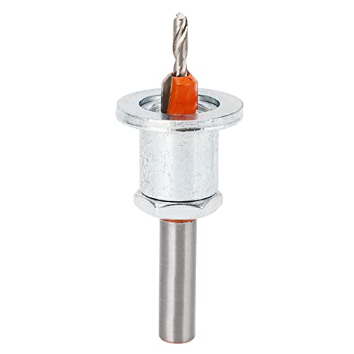 Ndnczdhc Countersink -Bit, 0,14 x 0,31 Zoll verstellbare Tiefenbohrerbit -Spüle Bohrer für Holz, Kunststoff, Aluminiumlegierschrauben von NDNCZDHC