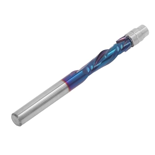 Ndnczdhc Flush Trim Router Bit, Spiralrouter -Teile 1 /4 Schaft heruntergeschnittenes Carbidmaterial Spiral Flush Trimm Router Bit von NDNCZDHC