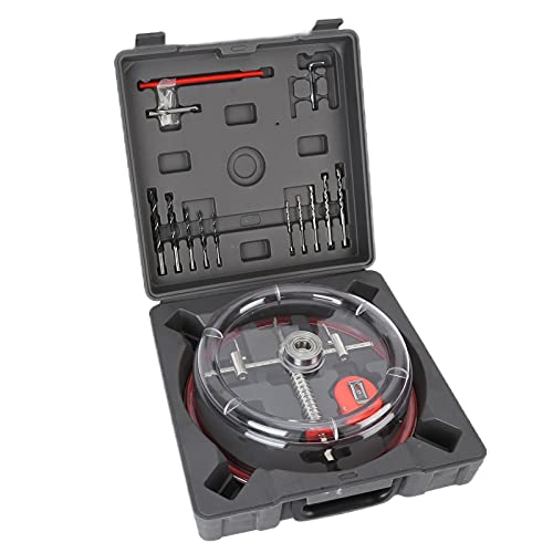 Ndnczdhc runde Multitool -Lochsäge, 40 mm bis 200 mm Opener Schneidemaschine Twin Blade eingebrauchtes Lochsäge mit ABS -Staubschutz von NDNCZDHC