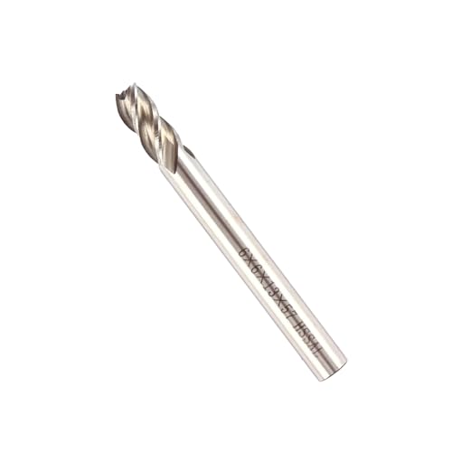 Ndnczdhc vier Flöte t Shank Router Bit, 4 mm bis 12 mm Straight Shank CNC -Router -Gravurbits für Kupfer, Aluminium, Werkzeugstahl von NDNCZDHC