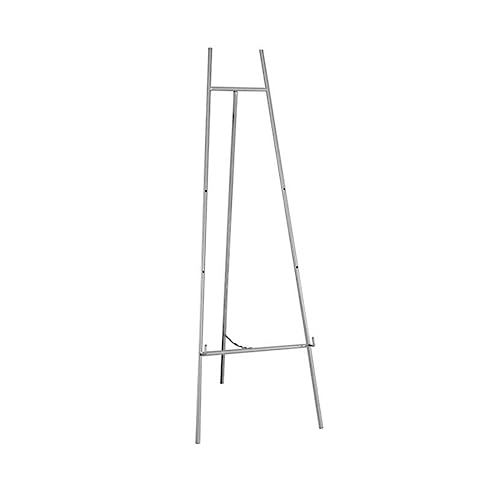 Ausstellungsstaffelei für Hochzeitsschilder, tragbare faltbare Staffelei, Bodenkunst-Staffelei, verstellbare Metall-Poster-Staffelei für Hochzeit und Party, 120/150 cm hoch Ausstellungsstaffelei für Hochzeitsschilder, tragbare faltbare Staffelei, Bodenkunst-Staffelei, verstellbare Metall-Poster-Staffelei für Hochzeit und Party, 120/150 cm hoch von NDRFAWY