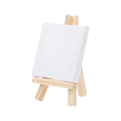 Mini-Staffelei, 7 x 12 cm, Mini-Leinwand und Naturholz, Set für Kunstmalerei, Zeichnen, Kunsthandwerk, 5 Stück/15 cm x 20 cm Mini-Staffelei, 7 x 12 cm, Mini-Leinwand und Naturholz, Set für Kunstmalerei, Zeichnen, Kunsthandwerk, 5 Stück/15 cm x 20 cm von NDRFAWY