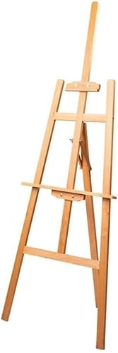 Staffelei, 116,3 cm, Holzstaffelei, A-Rahmen, Stativ-Staffelei, höhenverstellbar und neigbar, geeignet für Gemälde, Poster, Ausstellungen Staffelei, 116,3 cm, Holzstaffelei, A-Rahmen, Stativ-Staffelei, höhenverstellbar und neigbar, geeignet für Gemälde, Poster, Ausstellungen von NDRFAWY