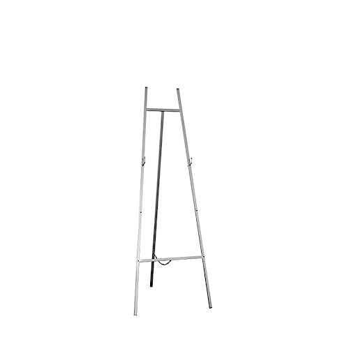 Staffelei, Ständer, 120 cm/145 cm hoch, zusammenklappbar, Kunststaffelei zum Malen oder Zeichnen, quadratisches Rohr, Metall-Bodenstaffelei für Künstler, Gold/Weiß/Schwarz/Silber Staffelei, Ständer, 120 cm/145 cm hoch, zusammenklappbar, Kunststaffelei zum Malen oder Zeichnen, quadratisches Rohr, Metall-Bodenstaffelei für Künstler, Gold/Weiß/Schwarz/Silber von NDRFAWY