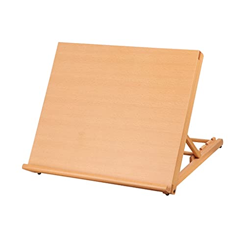 Tragbare Tischstaffelei aus Holz für Künstler, Zeichentisch, Staffelei für Aquarellmalerei und Ölmalerei Kunstbedarf Tragbare Tischstaffelei aus Holz für Künstler, Zeichentisch, Staffelei für Aquarellmalerei und Ölmalerei Kunstbedarf von NDRFAWY