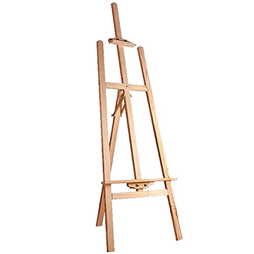 Zeichenstaffelei mit verstellbarer Staffelei von 52 cm bis 162 cm, tragbar, Tisch und Boden, Leinwand Poster A2 A3 A4 mit Tragetasche Zeichenstaffelei mit verstellbarer Staffelei von 52 cm bis 162 cm, tragbar, Tisch und Boden, Leinwand Poster A2 A3 A4 mit Tragetasche von NDRFAWY