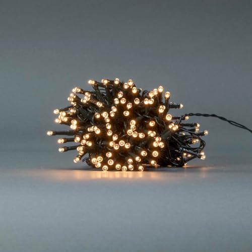 Nedis Dekorative Lichter | Schnur | 192 LED's | Warmweiss | 14.40 m | Lichteffekte: 7 | Innen- und Aussenbereich | Batteriebetrieben von NEDIS