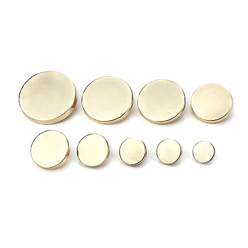 10 Stück 10/15/20/25mm Metallknöpfe Kleidung Nähen Hemdknöpfe für Handarbeiten Kleidungsknöpfe, 15mm 10 Stück 10/15/20/25mm Metallknöpfe Kleidung Nähen Hemdknöpfe für Handarbeiten Kleidungsknöpfe, 15mm von NEFLUM