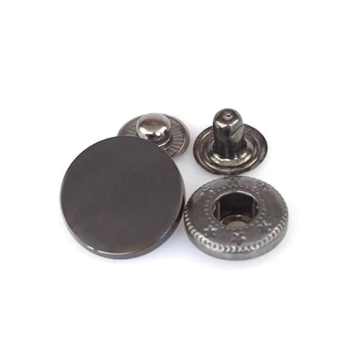 10 Stück 12/15/17mm Metall-Druckknöpfe für Jacken, Mäntel, Nähen, Kleidung, Leder, Bastelzubehör, 17mm 10 Stück 12/15/17mm Metall-Druckknöpfe für Jacken, Mäntel, Nähen, Kleidung, Leder, Bastelzubehör, 17mm von NEFLUM
