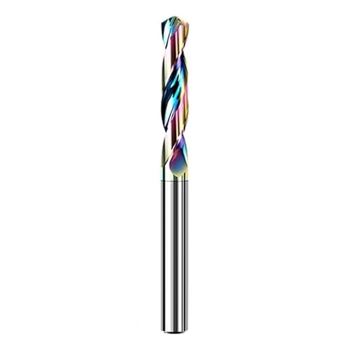 3D-Aluminium-Buntbeschichtung, Interner Kaltbohrer, Wolframstahl, Zentraler Auslass, Wasserkarbid-Spiralbohrer, 3,0 Mm–20,0 Mm,8,5 Mm von NEFLUM