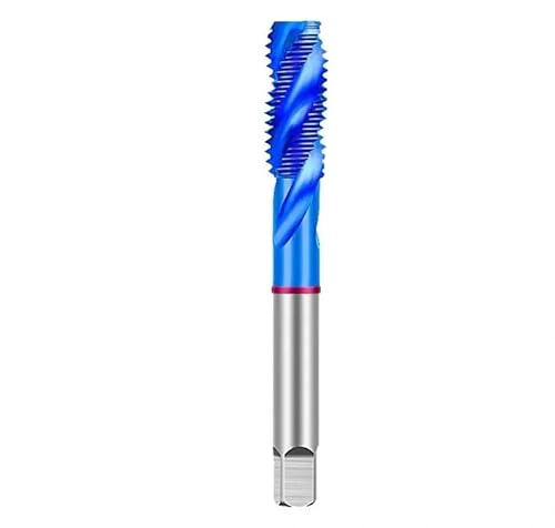 Blaue, Nanobeschichtete, Kobalthaltige Gewindebohrerspirale/gerade Nut/Spitzenende-Edelstahl-Maschinengewindebohrer M3-M24,M20x2,5 von NEFLUM