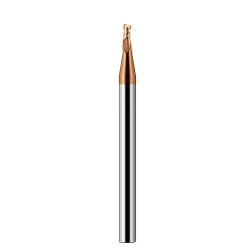 HRC55 2-Flöten-Dezimalpunkt-Nanobeschichtung Wolframstahl-Kugelkopf-Schaftfräser CNC-Fräswerkzeuge Für Mechanische Bearbeitung,R6,5x26xT14x100L von NEFLUM