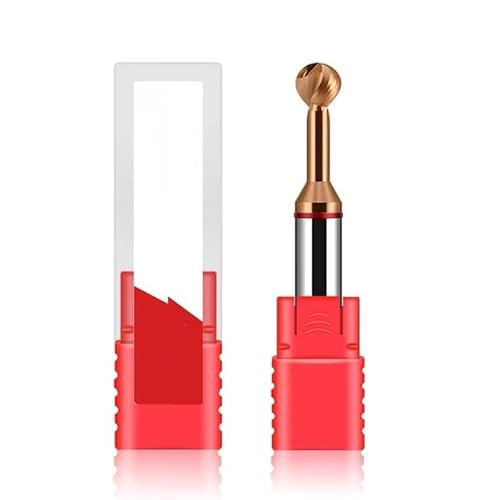 HRC55 2-schneidiger Wolframstahlkarbid-Nanobeschichtungs-Lollipop-Kugelschaftfräser Für Die CNC-Bearbeitung Von Bogenschaftfräsern,R5,0x15Hx10Tx60L HRC55 2-schneidiger Wolframstahlkarbid-Nanobeschichtungs-Lollipop-Kugelschaftfräser Für Die CNC-Bearbeitung Von Bogenschaftfräsern,R5,0x15Hx10Tx60L von NEFLUM