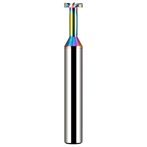 HRC58 4-Flöte Bunte Beschichtung Wolframstahl Hartmetall Aluminium T-Form Fräser CNC Mechanische Bearbeitungswerkzeuge,T3x3,0HxT4x50L HRC58 4-Flöte Bunte Beschichtung Wolframstahl Hartmetall Aluminium T-Form Fräser CNC Mechanische Bearbeitungswerkzeuge,T3x3,0HxT4x50L von NEFLUM