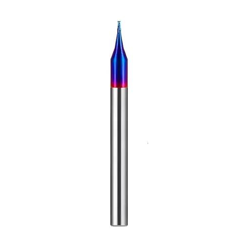 HRC70 2F Nano-Beschichtung, Flacher Boden/Kugelkopf, Wolframstahl-Karbid-Fräser, CNC-mechanische Bearbeitungswerkzeuge,0,2x0,4Cx4Dx50L HRC70 2F Nano-Beschichtung, Flacher Boden/Kugelkopf, Wolframstahl-Karbid-Fräser, CNC-mechanische Bearbeitungswerkzeuge,0,2x0,4Cx4Dx50L von NEFLUM