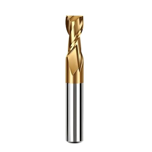 Hochgeschwindigkeitsstahl-2-Flöten-Titan-Flachschaftfräser CNC-Bearbeitungswerkzeuge Superharter Fräser Aus Weißem Stahl Mit Geradem Schaft,30xT20x45Cx121L von NEFLUM