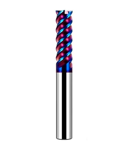Wolframstahlkarbid, Blaue Nanobeschichtung, HRC75, 4-schneidiger Flachfräser, CNC-Maschinen, Edelstahl-Schaftfräser,16x65Cx16Tx150L Wolframstahlkarbid, Blaue Nanobeschichtung, HRC75, 4-schneidiger Flachfräser, CNC-Maschinen, Edelstahl-Schaftfräser,16x65Cx16Tx150L von NEFLUM
