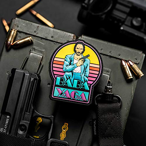 John Wick Miami Vice Mashup Baba Yaga PVC Patch & Sticker - Neo Tactical - Haken und Schleife John Wick Miami Vice Mashup Baba Yaga PVC Patch & Sticker - Neo Tactical - Haken und Schleife von NEO Tactical Gear
