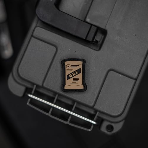 NEO TACTICAL GEAR MRE PVC Ranger Eye Moral Patch, Tactical Gear Patch, Patch für Rucksack, Patch Collector, Moral Patch Display, EDC Patches, Military Moral Patch, RES Patches von NEO Tactical Gear