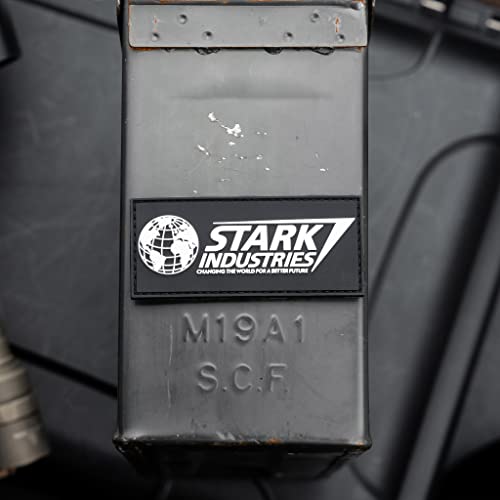 Stark Industries PVC Morale Patch - Haken Rückseite von NEO Tactical von NEO Tactical Gear