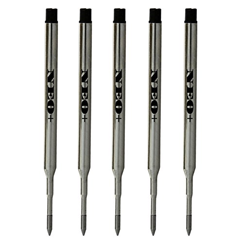 - Ersatzminen für Sheaffer K Kugelschreiber-Sets Kugelschreibermine, mittlere Spitze 5 BLACK INK REFILLS von NEO+