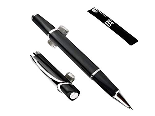 Kugelschreiber, hochwertiges Metall, dreiseitiges Design. Glänzendes Design, moderner Kugelschreiber-, inklusive Ersatz-Schreibmine (tintenmine) von NEO+