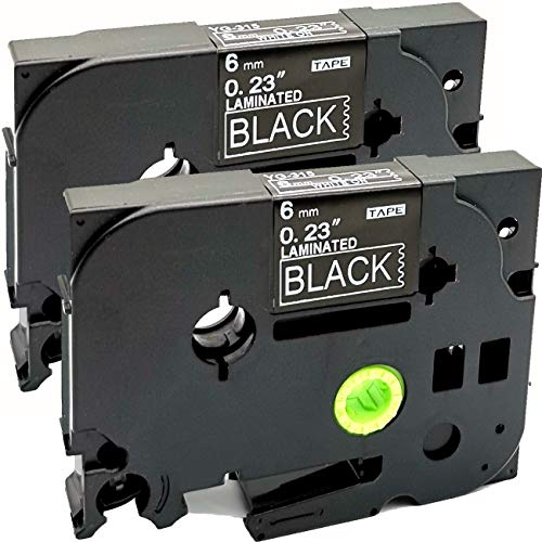 neouza 2 Stück kompatibel für Brother P-Touch laminiert TZe TZ Label Tape Cartridge, 6 mm x 8 m TZe-315 White on Black neouza 2 Stück kompatibel für Brother P-Touch laminiert TZe TZ Label Tape Cartridge, 6 mm x 8 m TZe-315 White on Black von NEOUZA