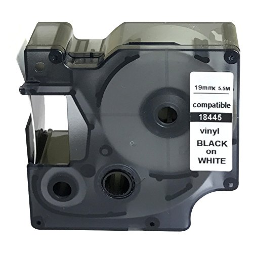 neouza kompatibel für Dymo RHINO ind Vinyl Label Tape 3/4" Schwarz auf Weiß neouza kompatibel für Dymo RHINO ind Vinyl Label Tape 3/4" Schwarz auf Weiß von NEOUZA