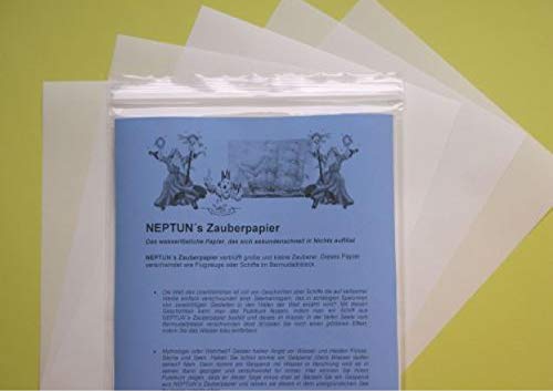 NEPTUN Zauberpapier, weiß, DIN A4, 50 Bögen NEPTUN Zauberpapier, weiß, DIN A4, 50 Bögen von NEPTUN