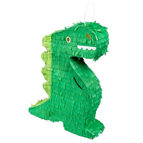 Aufregende Dinosaurier Piñata - Bunt 35 x 8,5 x 43cm - Originelle Party-Deko Dino Pinata von NET TOYS