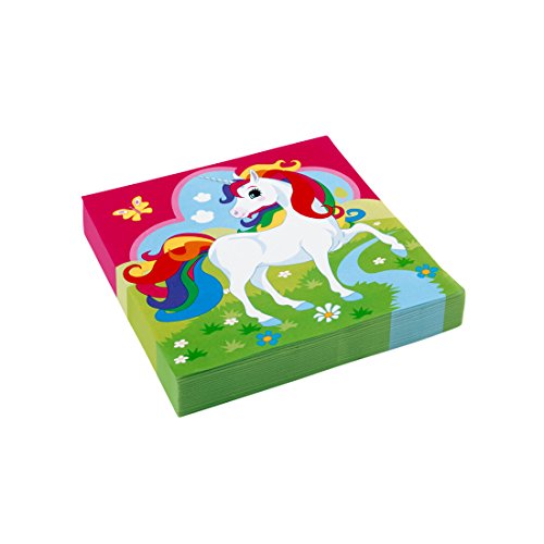 NET TOYS 20 Einhorn Servietten 33 x 33 cm Unicorn Party Deko Geburtstag Mädchen Geburtstagsparty Partyservietten Deko Kindergeburtstag Einwegservietten NET TOYS 20 Einhorn Servietten 33 x 33 cm Unicorn Party Deko Geburtstag Mädchen Geburtstagsparty Partyservietten Deko Kindergeburtstag Einwegservietten von NET TOYS
