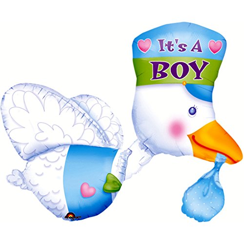 NET TOYS Luftballon Storch Geburt Folienballon It's a Boy Pullerparty Luftballon Geburt Folienluftballon 3D NET TOYS Luftballon Storch Geburt Folienballon It's a Boy Pullerparty Luftballon Geburt Folienluftballon 3D von NET TOYS