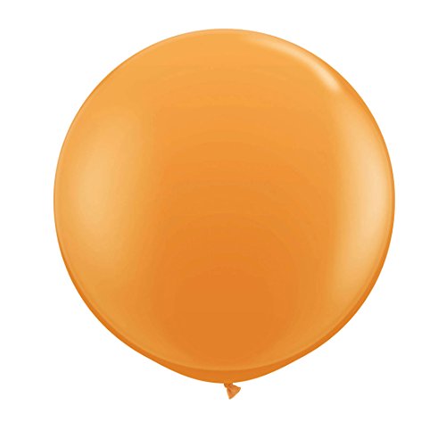 NET TOYS Riesen Luftballon 90 cm Riesenballon orange Riesenluftballons Große Luftballons von NET TOYS