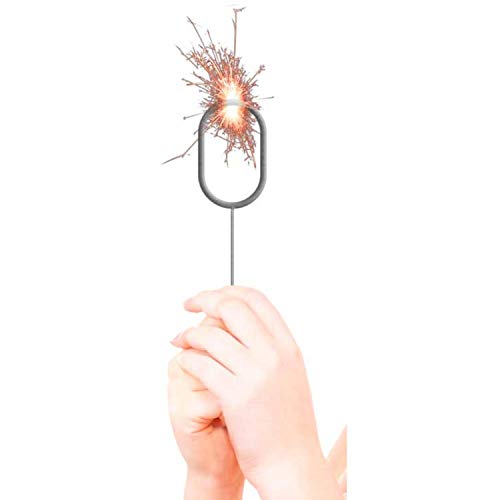 NET TOYS Universelle Wunderkerze mit Zahl 0 - Silber 16,5 cm - Funkelnde Party-Dekoration Kerzen für Torte - Bestens geeignet für Geburtstagsfeier & Jubiläumsfeier von NET TOYS