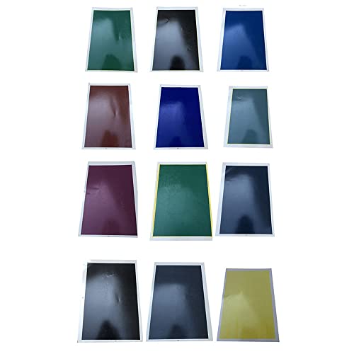 NETFEN Markierungspapier, 1 Stück, Gravurmarkierungspapier for Lasergravierer Und Schneidemaschine, Lasergravurwerkzeuge for Keramik, Glas, Keramikfliesen, Metall (Color : 1PCS, Size : Colour 11) von NETFEN