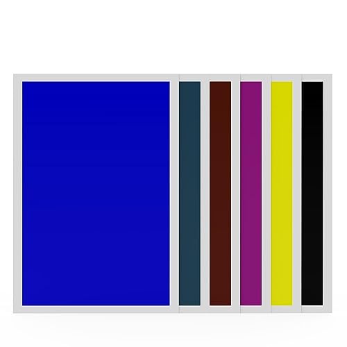 NETFEN Markierungspapier, 1 Stück, Gravurmarkierungspapier for Lasergravierer Und Schneidemaschinen, Lasergravurwerkzeuge for Keramik, Glas, Keramikfliesen, Metall (Color : 1PCS, Size : Silver) von NETFEN