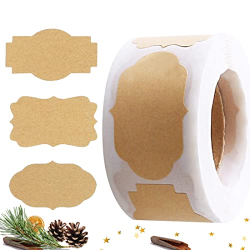 Etiketten Selbstklebend,NETUME 300pcs Vintage Kraftpapier Etiketten Marmelade/Aufkleber zum Beschriften für Küchen Gewürzgläser,Einmachgläser,Tiefkühlkost, Geschenkaufkleber für Weihnachten Hochzeit Etiketten Selbstklebend,NETUME 300pcs Vintage Kraftpapier Etiketten Marmelade/Aufkleber zum Beschriften für Küchen Gewürzgläser,Einmachgläser,Tiefkühlkost, Geschenkaufkleber für Weihnachten Hochzeit von NETUME
