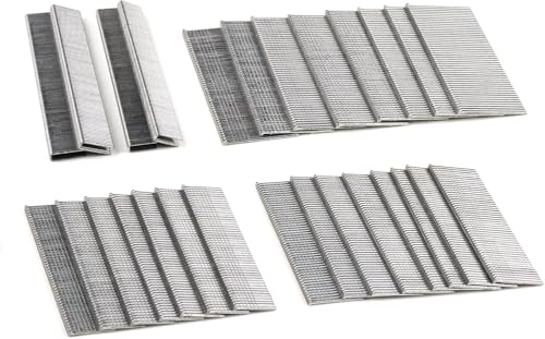 NEU MASTER Nägel 18GA und Klammern Type90 18GA Set Insgesamt 1600 Stück für NTC0040/NTC0023 Tacker（NTC0040/NTC0023 nicht enthalten） von NEU MASTER