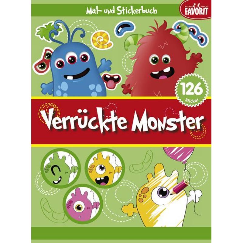 Verrückte Monster, Kartoniert (TB) von Neuer Favorit Verlag