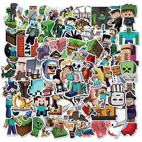 100pcs Minecraft Aufkleber, Cool Games Stickers, Vinyl Wasserdichte Graffiti Aufkleber für Laptop Gepäck Party Supplies, Kinder und Jugendliche 100pcs Minecraft Aufkleber, Cool Games Stickers, Vinyl Wasserdichte Graffiti Aufkleber für Laptop Gepäck Party Supplies, Kinder und Jugendliche von NEULEBEN