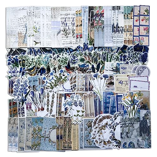 200 Stück Natur Blumen Aufkleber, Vintage Washi Sticker, Retro DIY Dekoration Aufkleber, Journal Aesthetic Vintage Sticker für Sammelalbum, Bullet Journaling, Scrapbook Zubehör 200 Stück Natur Blumen Aufkleber, Vintage Washi Sticker, Retro DIY Dekoration Aufkleber, Journal Aesthetic Vintage Sticker für Sammelalbum, Bullet Journaling, Scrapbook Zubehör von NEULEBEN
