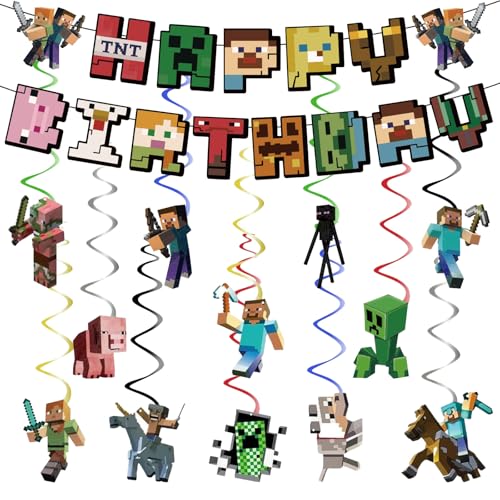 13 Kinder Geburtstag Party Deko,Banner Geburtstagsdeko Jungen,Kindergeburtstag Deko, Birthday Party Supplies für Kindergeburtstag 13 Kinder Geburtstag Party Deko,Banner Geburtstagsdeko Jungen,Kindergeburtstag Deko, Birthday Party Supplies für Kindergeburtstag von NEUNEL