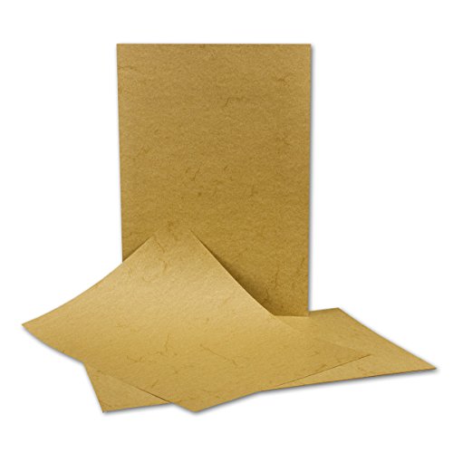 200 Stück DIN A4 Papier Bogen - 21 x 29,7 cm - Elefantenhaut DUNKEL - 110 Gramm/m² - Urkundenpapier - Speisekarte - beschichtet von NEUSER PAPIER