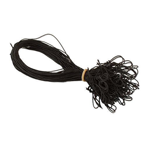 250 Stück Schmuck-Gummiband SCHWARZ für Einladungskarten mit Einlegeblatt - für Klappkarten A6 B6 DIN Lang Quadratisch A5 mit schöner Schlaufe 250 Stück Schmuck-Gummiband SCHWARZ für Einladungskarten mit Einlegeblatt - für Klappkarten A6 B6 DIN Lang Quadratisch A5 mit schöner Schlaufe von NEUSER PAPIER