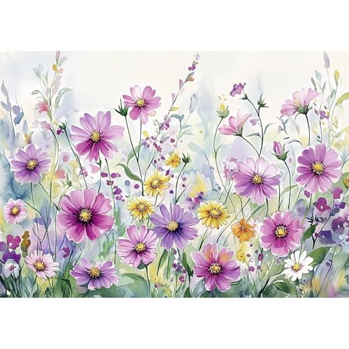 NEWENMO 5D Wildblume Diamond Painting Full Drill,Schöne Blume Diamant Painting Bilder Erwachsene 30x40cm,Diamant Malerei Erwachsene Set,DIY Diamond-Painting Kit,für Schlafzimmer Wohndekoration NEWENMO 5D Wildblume Diamond Painting Full Drill,Schöne Blume Diamant Painting Bilder Erwachsene 30x40cm,Diamant Malerei Erwachsene Set,DIY Diamond-Painting Kit,für Schlafzimmer Wohndekoration von NEWENMO