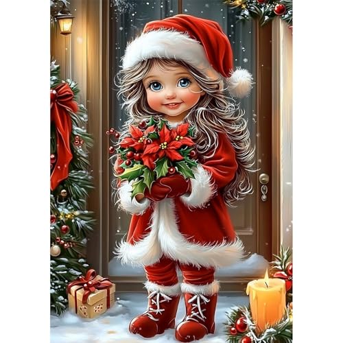 NEWENMO Schöne Fee Diamond Painting Erwachsene,DIY Hübsche Blume Diamant Painting Bilder,Weihnachten Landschaft Diamant Malerei Kit,5D Diamond-Painting,für Weihnachten Hause Dekoration 30x40cm NEWENMO Schöne Fee Diamond Painting Erwachsene,DIY Hübsche Blume Diamant Painting Bilder,Weihnachten Landschaft Diamant Malerei Kit,5D Diamond-Painting,für Weihnachten Hause Dekoration 30x40cm von NEWENMO