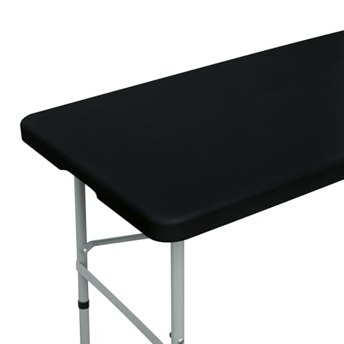 NEWISHER Rechteckige Tischdecke, 107,7 x 183,9 cm, elastische Tischdecke, Stretch-Spandex, Tischdecke, waschbar, Polyester, Tischkappe, Abdeckung für Esszimmer, Picknick, Camping, drinnen und draußen NEWISHER Rechteckige Tischdecke, 107,7 x 183,9 cm, elastische Tischdecke, Stretch-Spandex, Tischdecke, waschbar, Polyester, Tischkappe, Abdeckung für Esszimmer, Picknick, Camping, drinnen und draußen von NEWISHER