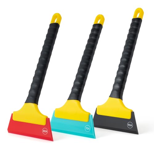 NEWISHTOOL 3 Stück TPU-Gummi-Rakel mit unterschiedlich Härte, Allzweck-Fensterreiniger, Werkzeug, Schneeschaber, Werkzeug, Auto-Abzieher, Vinyl-Wickelwerkzeug, Fenster-Tönungsabzieher, Wasserentferner NEWISHTOOL 3 Stück TPU-Gummi-Rakel mit unterschiedlich Härte, Allzweck-Fensterreiniger, Werkzeug, Schneeschaber, Werkzeug, Auto-Abzieher, Vinyl-Wickelwerkzeug, Fenster-Tönungsabzieher, Wasserentferner von NEWISHTOOL